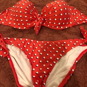 Ann Taylor bandeau bikini